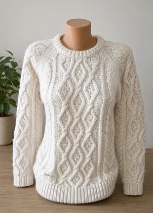 Свитер g-star raw aran knit (100% шерсть), размер xs