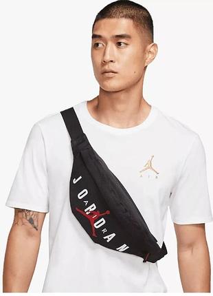 Сумка через плече бананка air jordan crossbody
