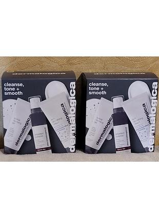 Dermalogica cleanse tone smooth - набор ежедневный ритуал по уходу за кожей