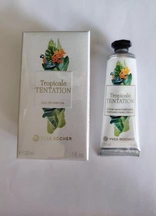 Авторська парфумована вода tropicale tentation 30 мл трпікал тентейшн ів роше