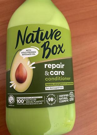 Натуральний кондиціонер для волосся nature box