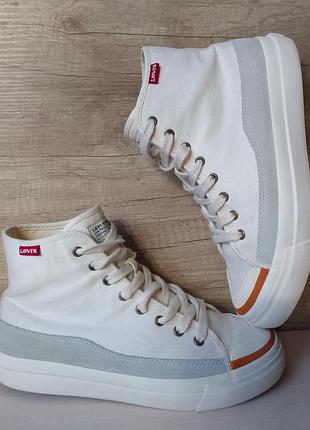 Кеди  хайтопи  levis  40 розмір