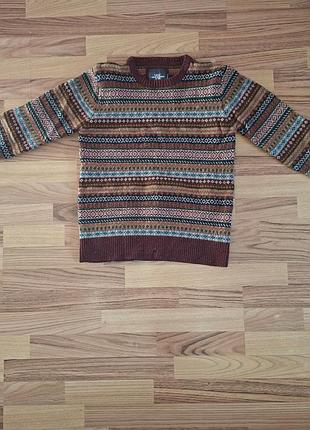 Вінтажний светр fair isle h&m