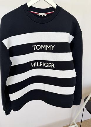 Tommy hilfiger жіночий темно-синій світшот kendra