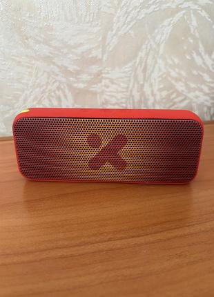 Портативна бездротова звукова колонка блютуз bluetooth спікер x-mini soundbar x червона водонепроникна