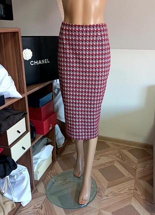 Weekend max mara! оригинал! шикарная трикотажная юбка миди карандаш юбка
