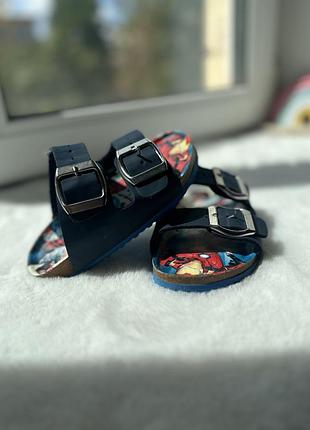Классные шлепки marvel, кроксы, шлепки, сабо, тапочки