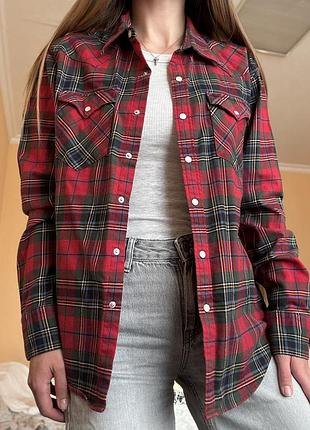 Рубашка levi’s в клітинку