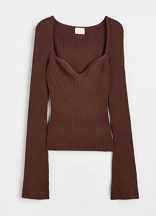 Кофта з гарним декольте h&m