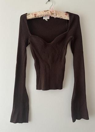 Кофта з гарним декольте h&m 2