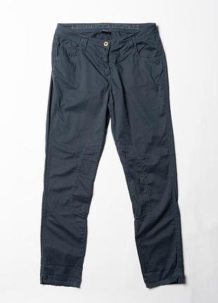 Aeronautica military blue cotton trousers [pwh017364]