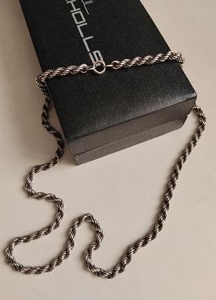 Цепочка,винтаж, серебро 875 6