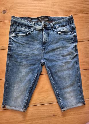 Шорты джинсовые cropp super skinny