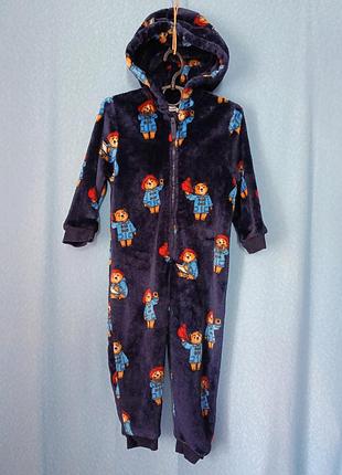 Кигуруми плюшевый мишка paddington m&amp;s 3-4/98-104