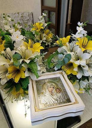 Композиции из декоративных цветов 🌸