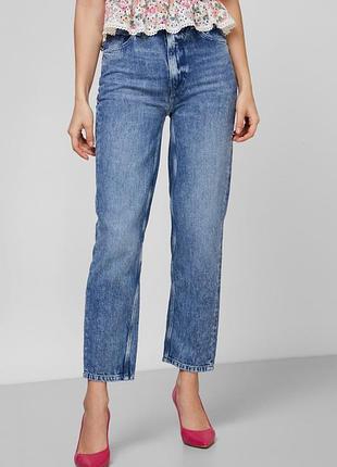 Легкі літні сині mom джинси guess з ліоцелом р.28