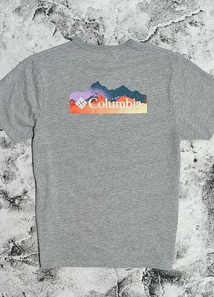 Columbia футболка мужская с большим логотипом коломбия