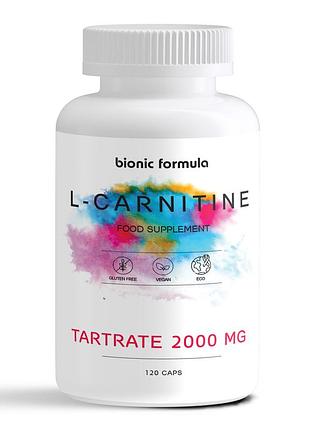Л - карнитин тартрат для спортсменов 2000 мг. bionic formula