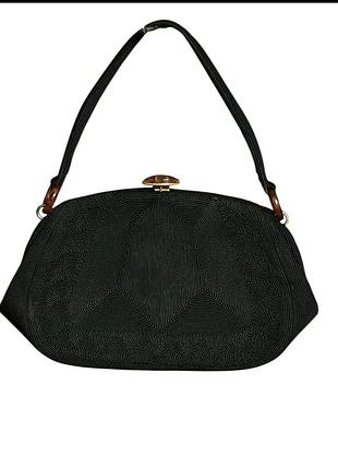 Уникальная винтажная сумочка genuine corde.