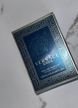 Парфуми чоловічі духи versace eros 100 ml італія парфюм шлейфовий