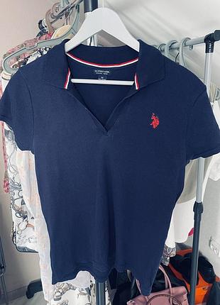 Жіноча футболка-поло u.s. polo assn. (оригінал), розмір m