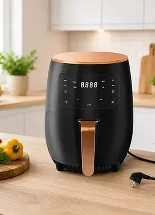 Безмасляна аерофритюрниця silver love 389 8 л 2400w