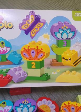 Конструктор lego duplo творческий сад и цветы 45 элементов