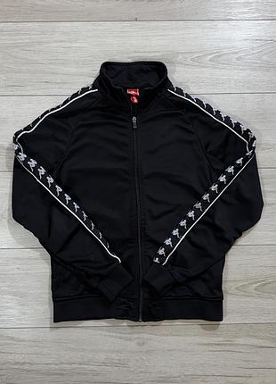 Спортивна кофта олімпійка капа на лампасах kappa 222 banda anniston track jacket, s, оригінал
