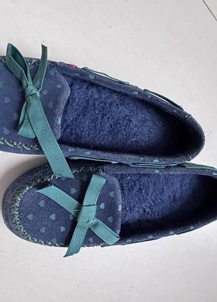 Ugg замшеві тапочки, лофери, тапки, туфлі на дівчинку- 34 розмір (маломірять)