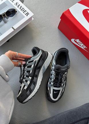 Nike p-6000 black/gray 3