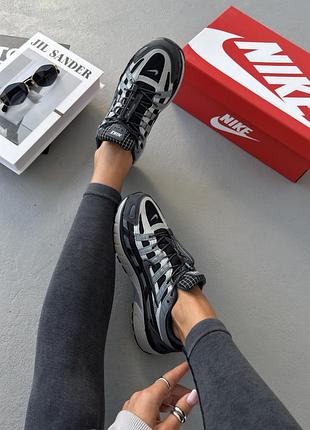 Nike p-6000 black/gray 3