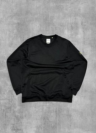 Світшот lyle scott оригінал чорний чоловіча кофта лайл скотт з орлом на рукаві база