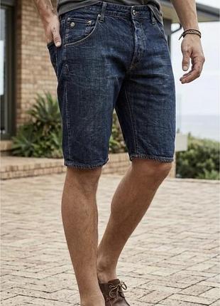 Оригінальні чоловічі джинсові шорти g-star raw arc 3d short (розмір w32)