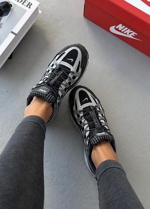 Nike p-6000 black/gray 5