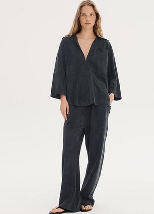Замшевая рубашка zara лимитированная коллекция