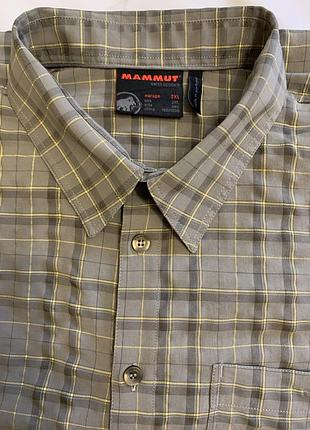 Mammut — чоловіча сорочка з коротким рукавом, swiss design