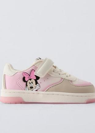 Кроссовки для девочки zara, 23,minnie mouse