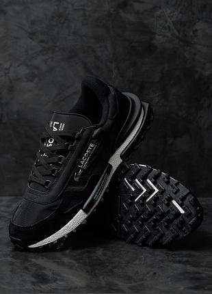Lacoste elite active black white 3