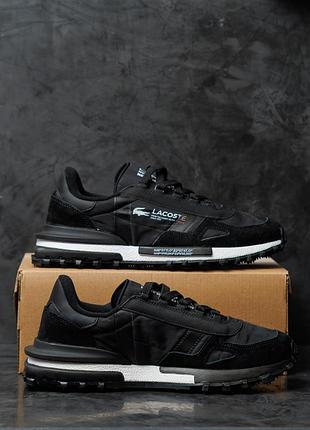 Lacoste elite active black white 4
