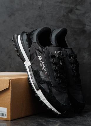 Lacoste elite active black white 5
