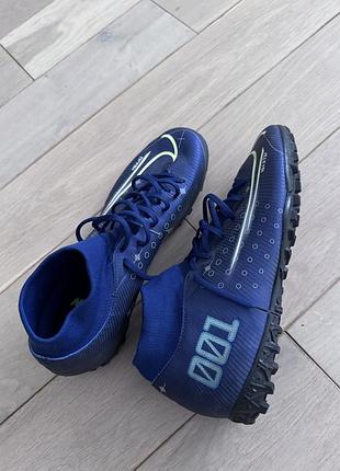 Сороканіжки бутси nike mercurial, чоловічі футбольні бутси 44.5