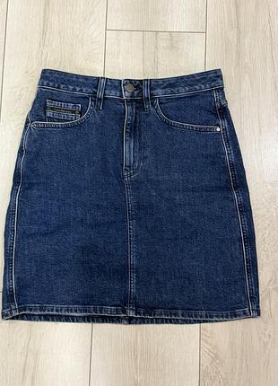 Джинсова міні спідниця calvin klein jeans