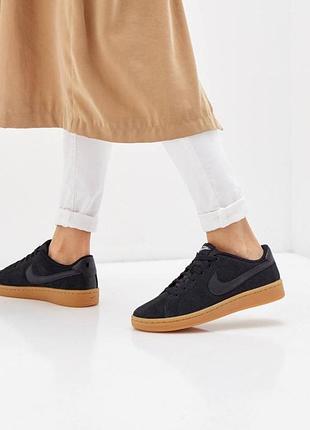 Жіночі кеди nike court royale 2 suede оригінал женские кеды nike court royale 2 suede оригинал