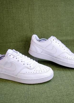 Nike court vision low next nature чоловічі низькі кросівки кеди оригінал! розмір 43 27,5 см