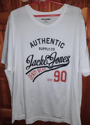 Стильна фірмова футболка катон бренд.jack&jones.хл