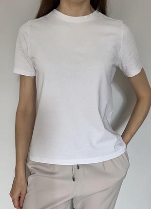 Біла футболка жіноча zara, s