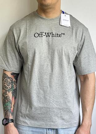 Новая мужская футболка off - white оригинал