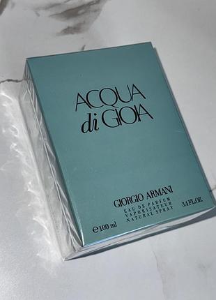 Жіночі парфуми giorgio armani acqua di gioia духи 100 мл італія