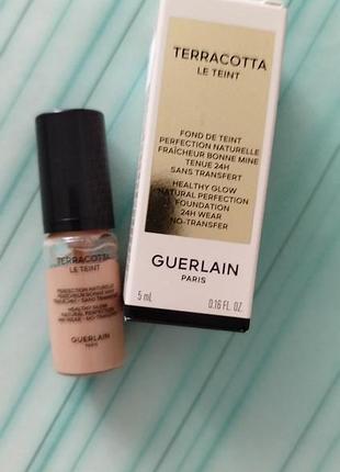 Тональна основа guerlain terracotta le teint 5 мл, тон 3n