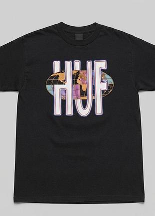 Футболки huf world/usa graphic tee